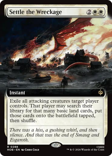 Settle the Wreckage (Extended Art) [The Hobbit]