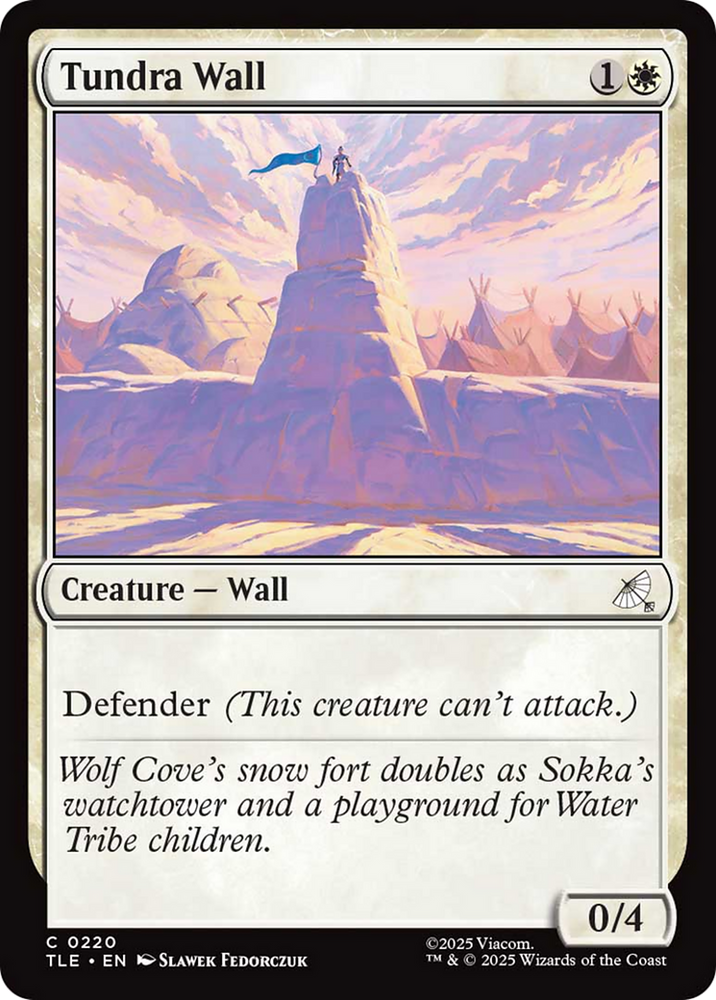Tundra Wall [Avatar: The Last Airbender: Eternal-Legal]