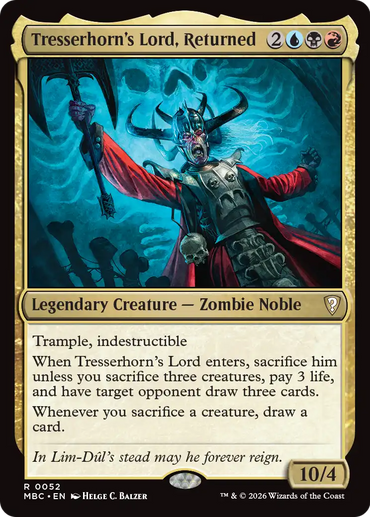 Tresserhorn's Lord, Returned [Mystery Booster: Commander Edition]