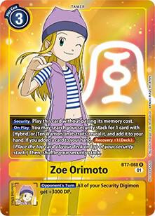 Zoe Orimoto [BT7-088] (Alternative Art - Box Topper) [Next Adventure]