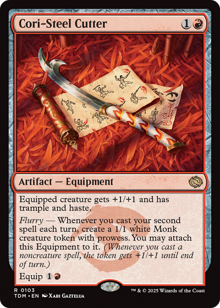 Cori-Steel Cutter (Borderless) [Tarkir: Dragonstorm]