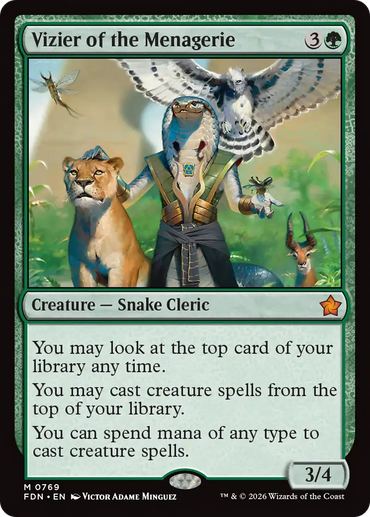 Vizier of the Menagerie (0769) [Foundations]