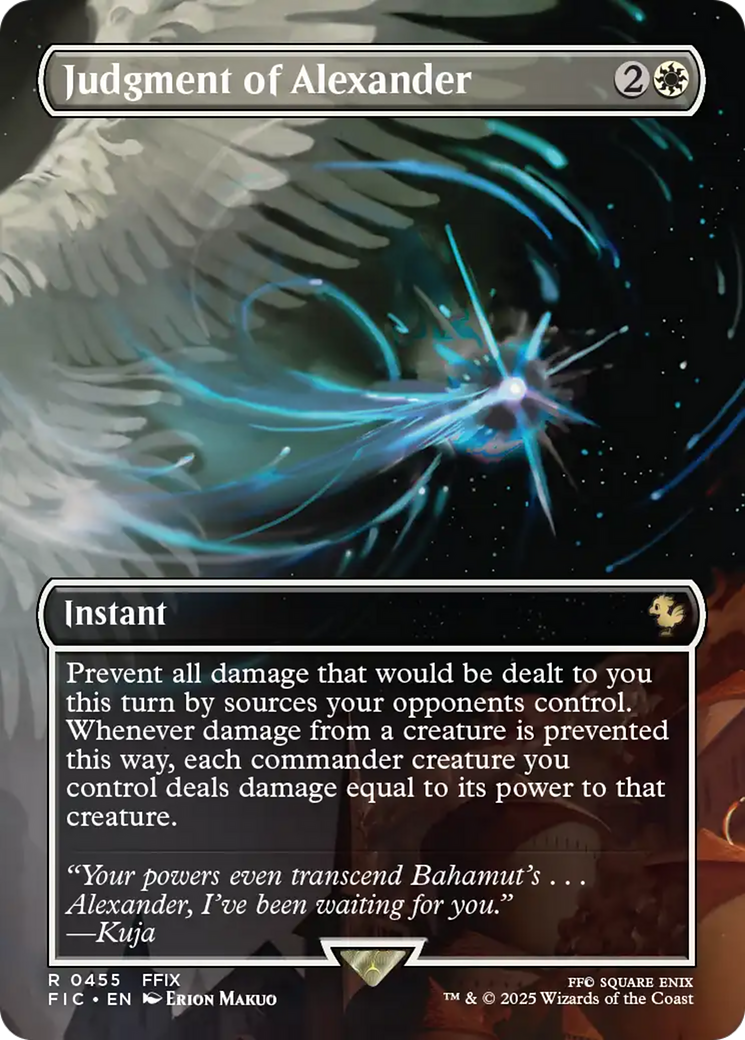 Judgment of Alexander (Borderless) [FINAL FANTASY Commander]