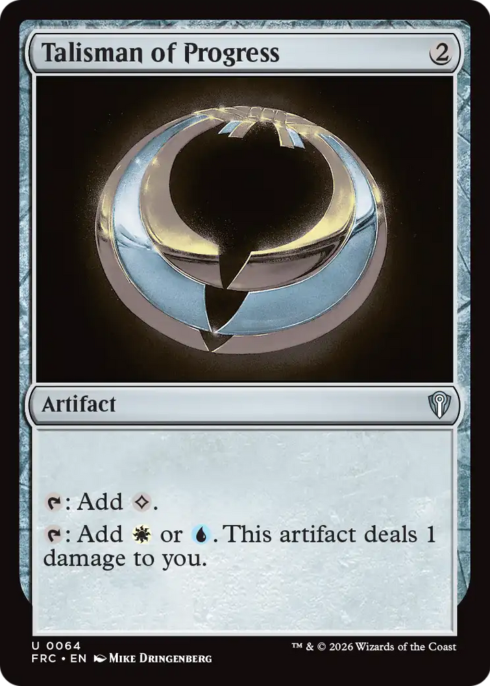 Talisman of Progress [Reality Fracture Commander]