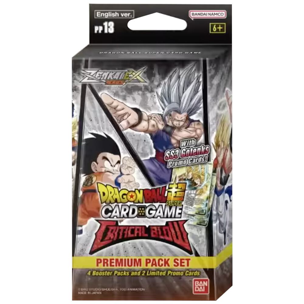 Zenkai Series: Critical Blow [PP13] - Premium Pack Set