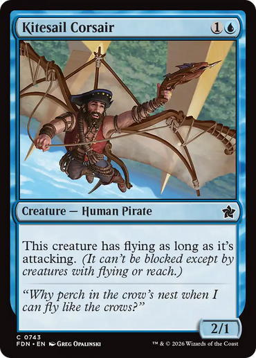 Kitesail Corsair (0743) [Foundations]