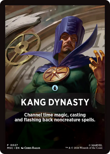 Kang Dynasty Theme Card [Marvel Super Heroes Commander]