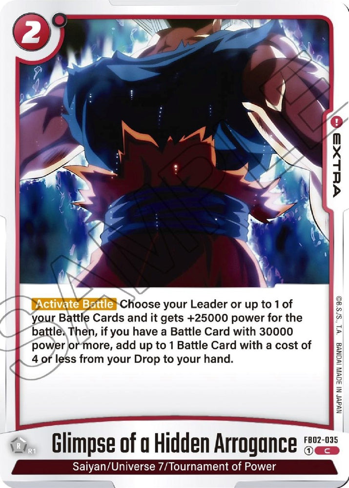 Glimpse of a Hidden Arrogance [Blazing Aura]