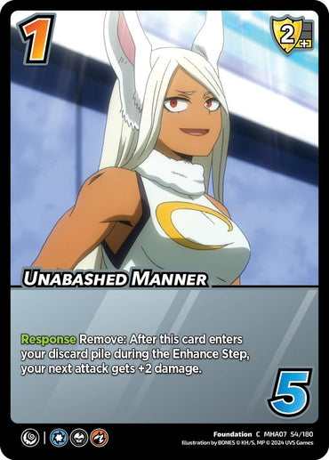 Unabashed Manner [Girl Power]