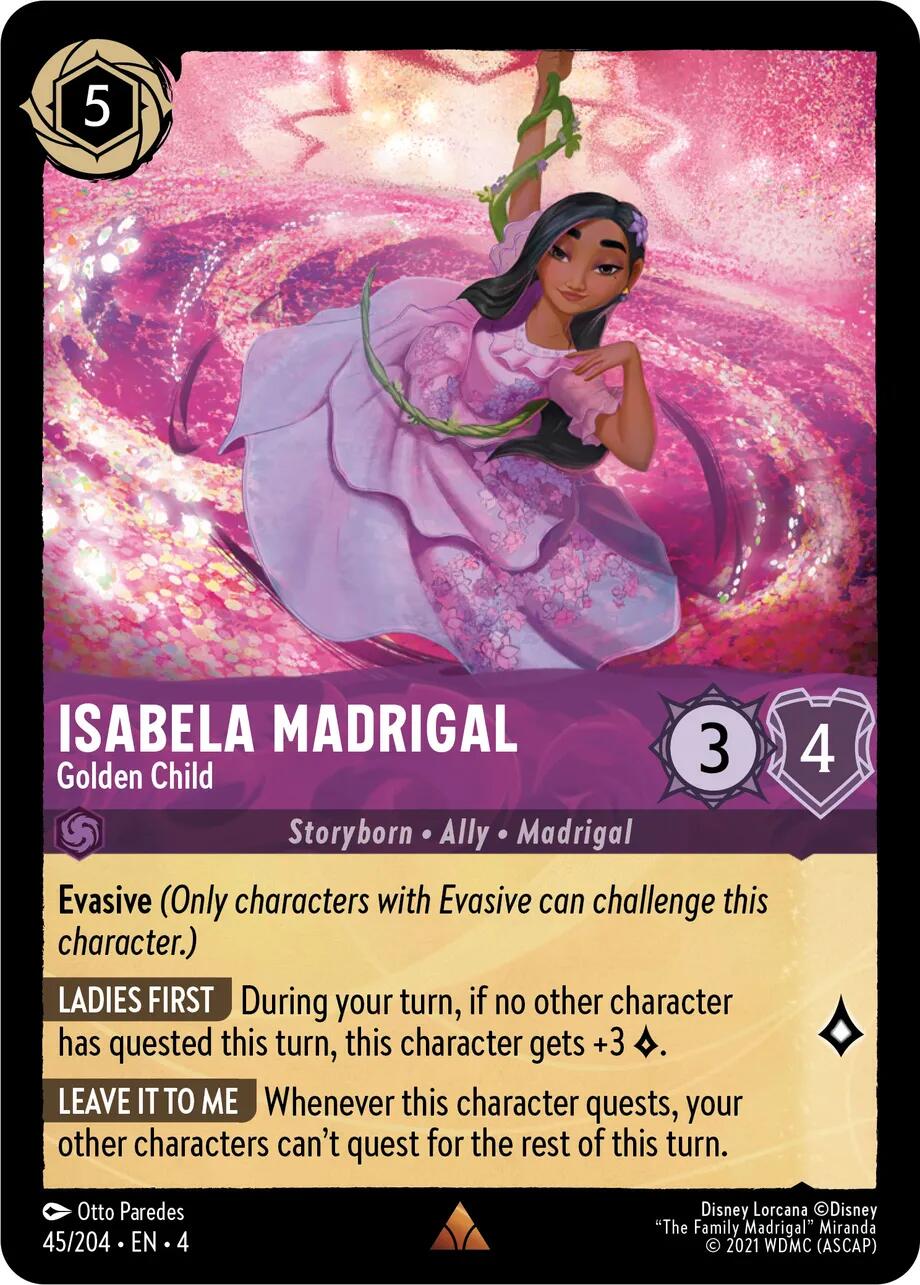 Isabella Madrigal - Golden Child (45/204) [Ursula's Return]