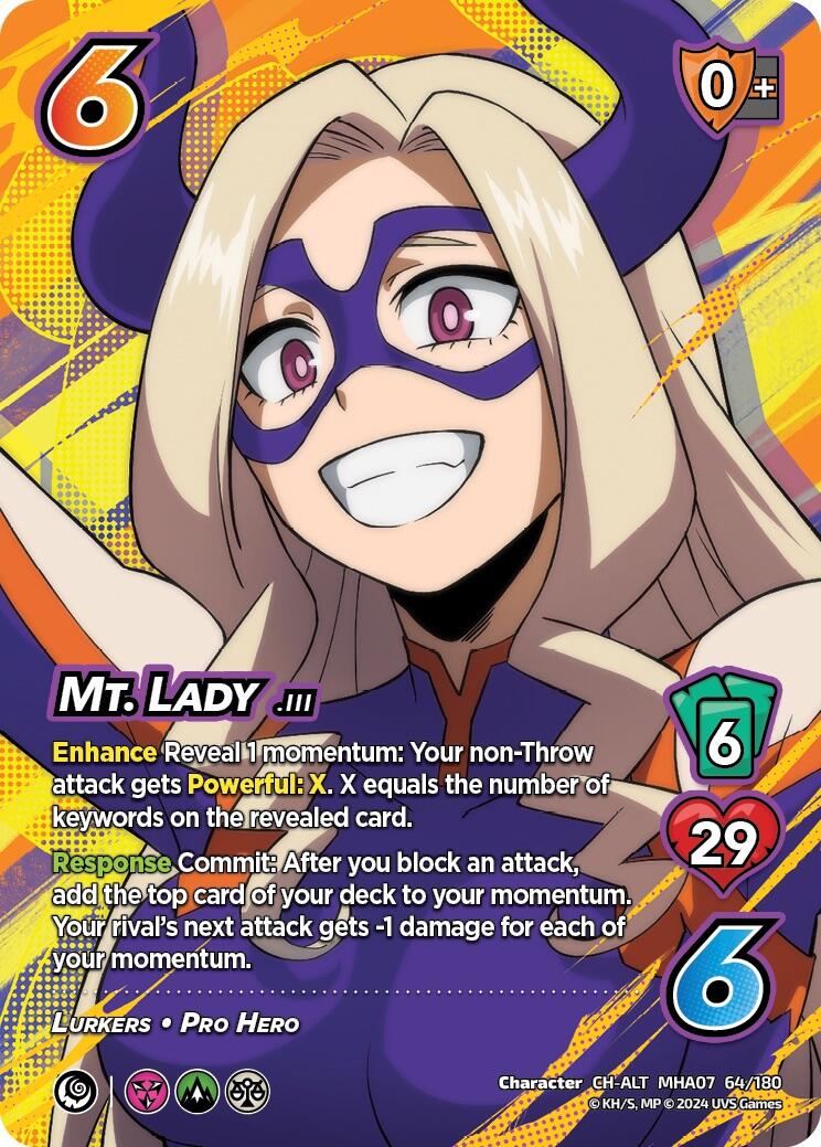 Mt. Lady (Alternate Art) [Girl Power]