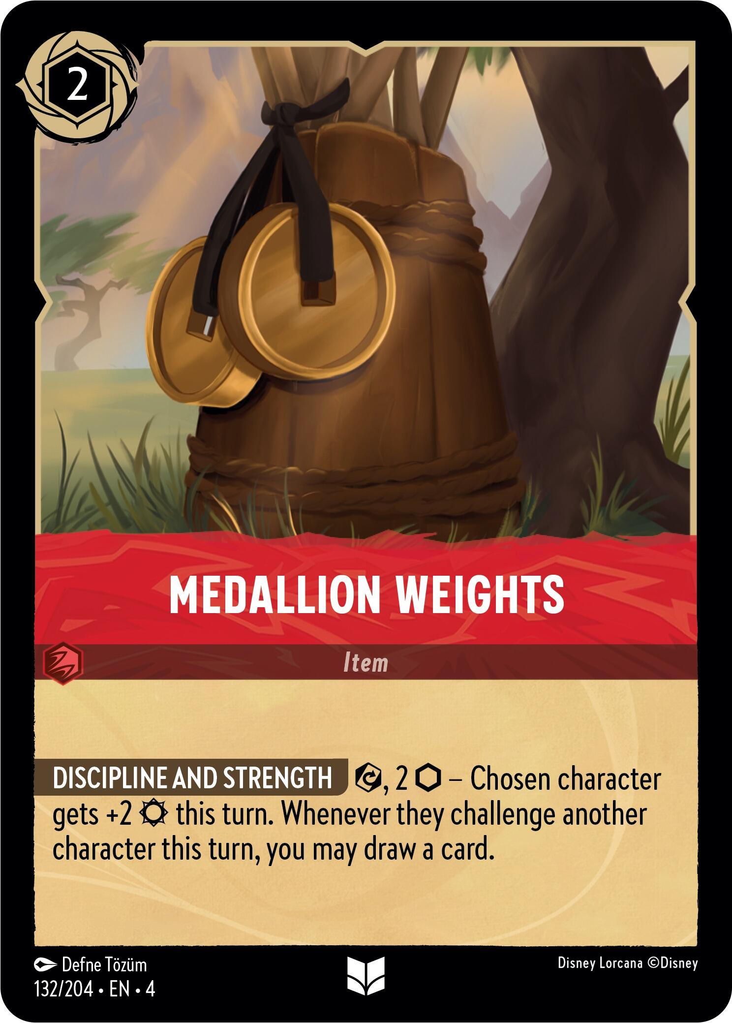 Medallion Weights (132/204) [Ursula's Return]