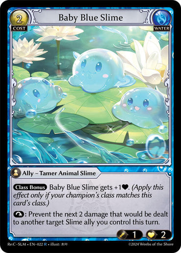 Baby Blue Slime (022) [Silvie Re:Collection, Slime Sovereign]