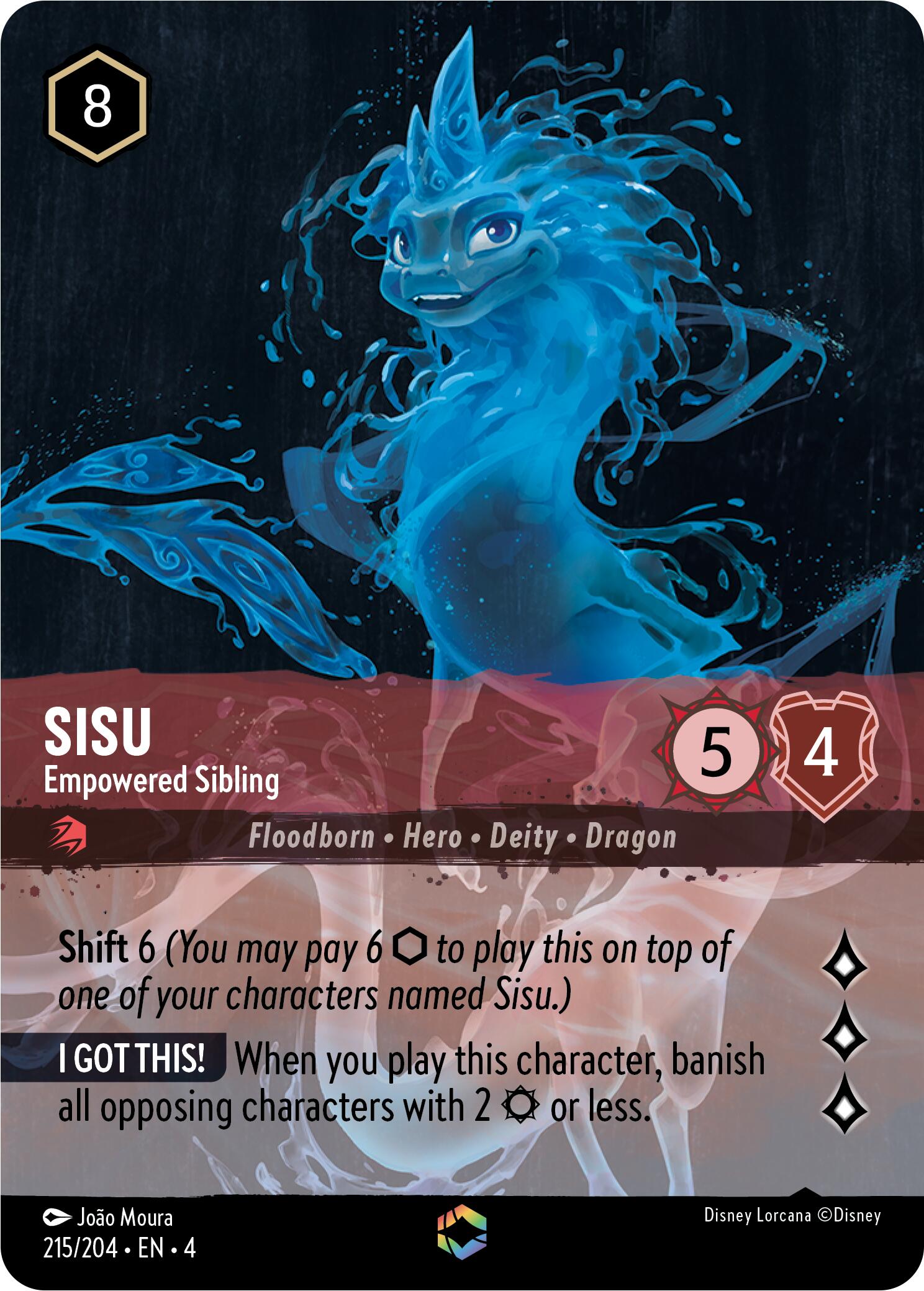 Sisu - Empowered Sibling (Enchanted) (215/204) [Ursula's Return]