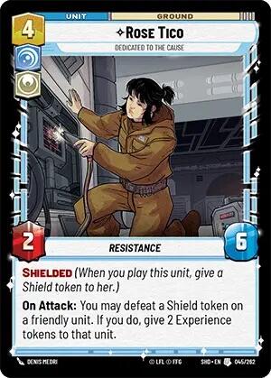 Rose Tico - Dedicated to the Cause (045/262) [Shadows of the Galaxy]