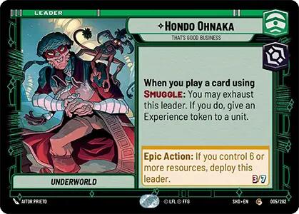 Hondo Ohnaka - That's Good Business (005/262) [Shadows of the Galaxy]