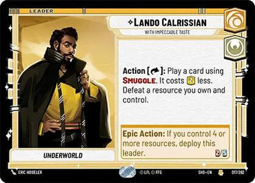 Lando Calrissian - With Impeccable Taste (017/262) [Shadows of the Galaxy]