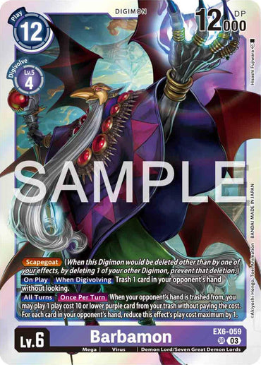 Barbamon [EX6-059] [Infernal Ascension]