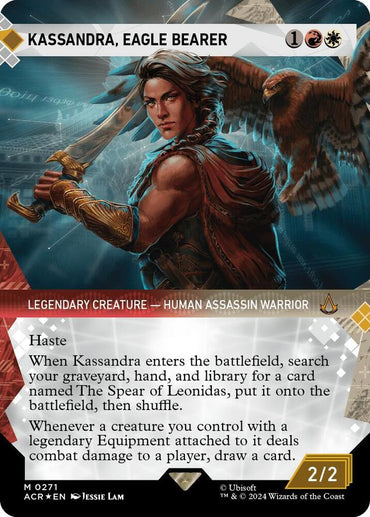 Kassandra, Eagle Bearer (Foil Etched) [Assassin's Creed]