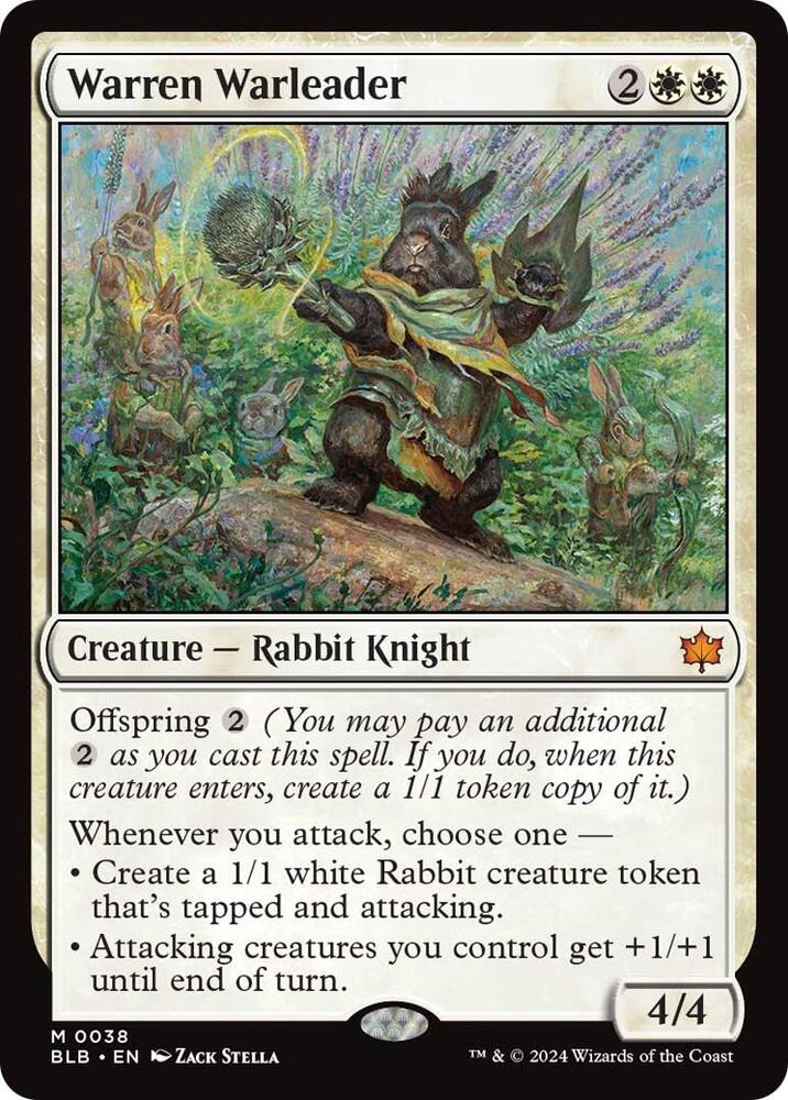 Warren Warleader [Bloomburrow]