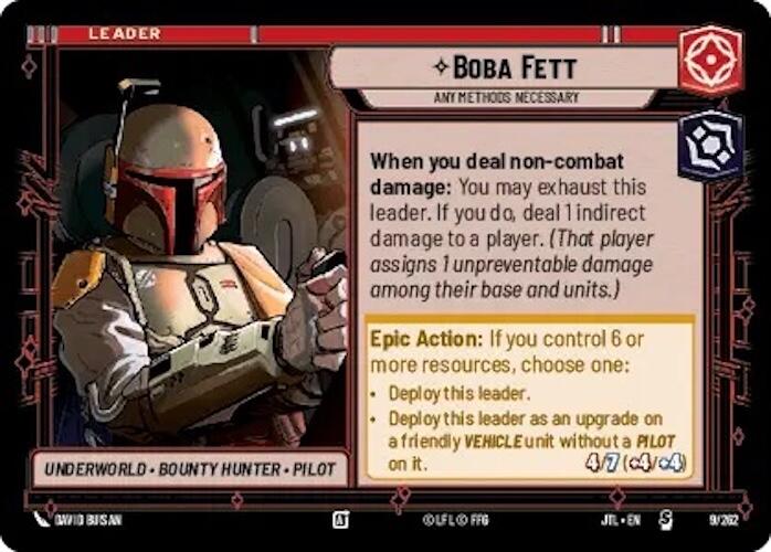 Boba Fett - Any Methods Necessary (009/262) (009/257) [Jump to Lightspeed]