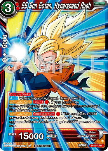 SS Son Goten, Hyperspeed Rush (Championship 2024 Finals Pack) (P-407) [Tournament Promotion Cards]