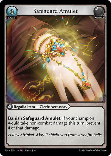 Safeguard Amulet (138) [Promotional Cards]
