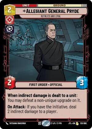 Allegiant General Pryde - Ruthless and Loyal (133/262) (133/257) [Jump to Lightspeed]