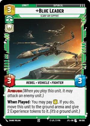 Blue Leader - Scarif Air Support (096/262) (096/257) [Jump to Lightspeed]