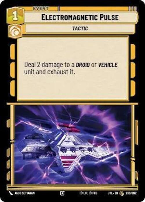 Electromagnetic Pulse (230/262) (230/257) [Jump to Lightspeed]