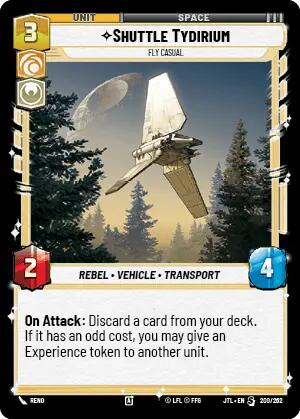 Shuttle Tydirium - Fly Casual (200/262) (200/257) [Jump to Lightspeed]