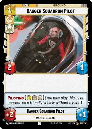Dagger Squadron Pilot (196/262) (196/257) [Jump to Lightspeed]
