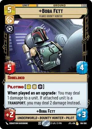 Boba Fett - Feared Bounty Hunter (189/262) (189/257) [Jump to Lightspeed]