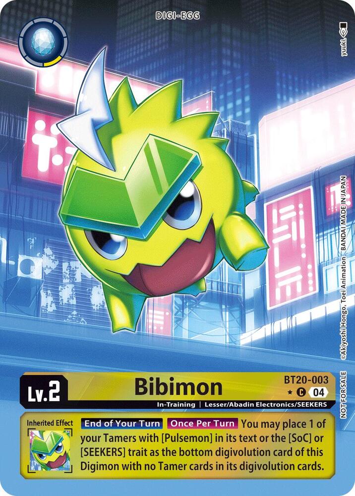 Bibimon [BT20-003] (Box Promotion Pack) [Release Special Booster Ver.2.5 Promos]