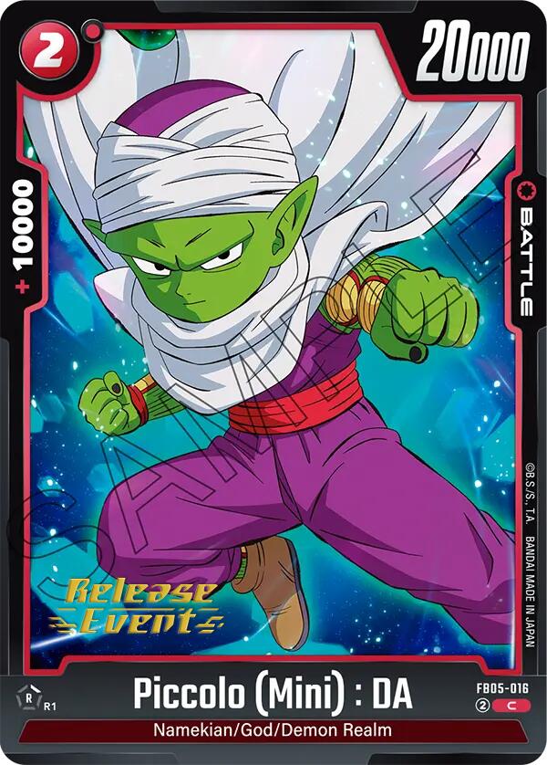 Piccolo (Mini) : DA [New Adventure Release Event Cards]