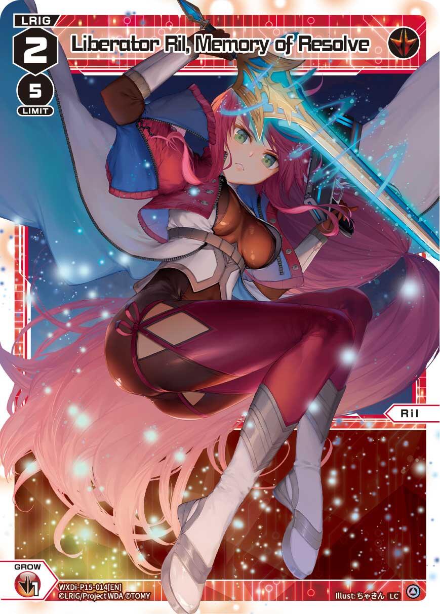 Liberator Ril, Memory of Resolve (WXDi-P15-014[EN]) [Divisions DIVA]