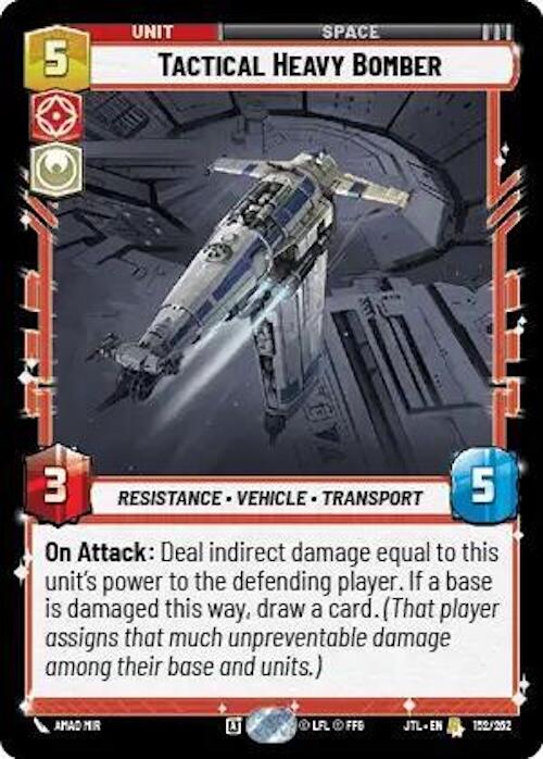 Tactical Heavy Bomber (152/262) (152/257) [Jump to Lightspeed]
