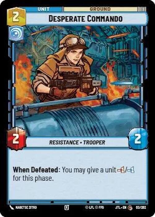 Desperate Commando (060/262) (060/257) [Jump to Lightspeed]