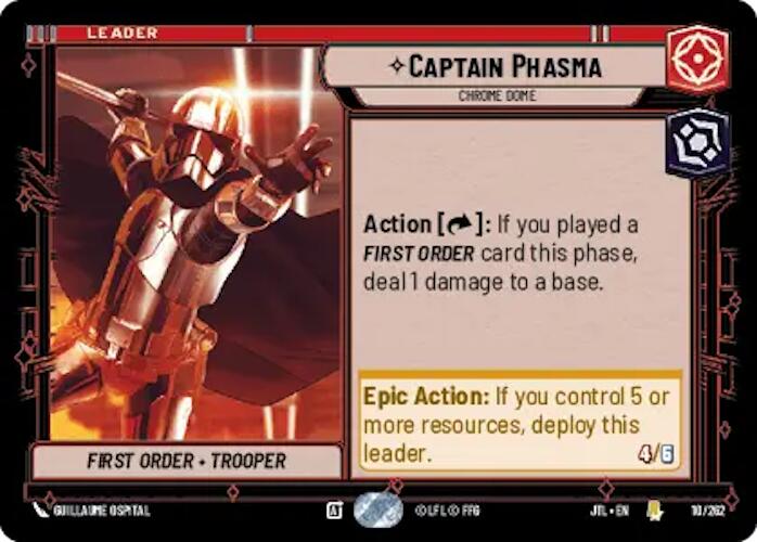 Captain Phasma - Chrome Dome (010/262) (010/257) [Jump to Lightspeed]