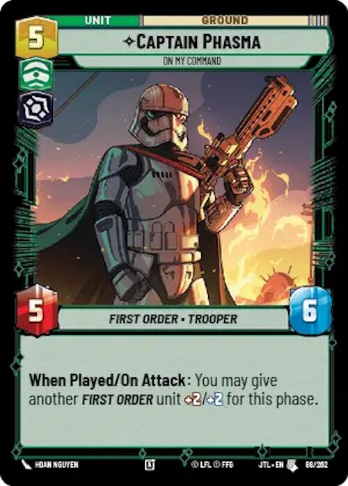 Captain Phasma - On My Command (088/262) (088/257) [Jump to Lightspeed]
