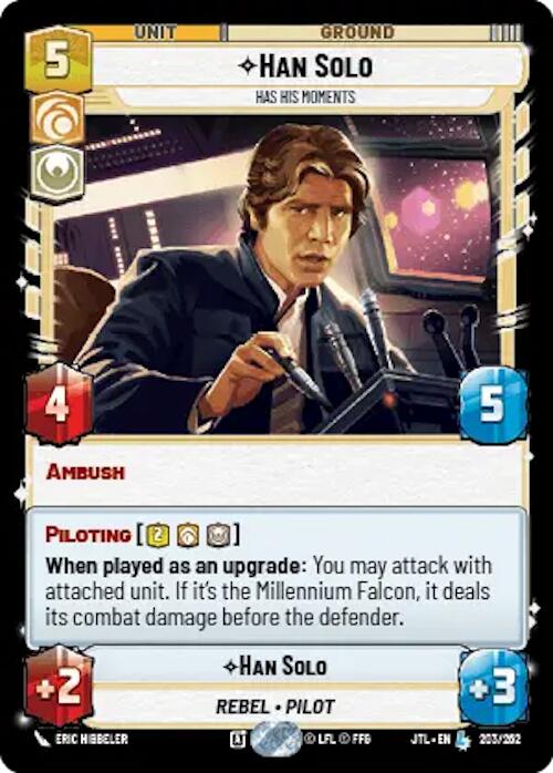 Han Solo - Has His Moments (203/262) (203/257) [Jump to Lightspeed]