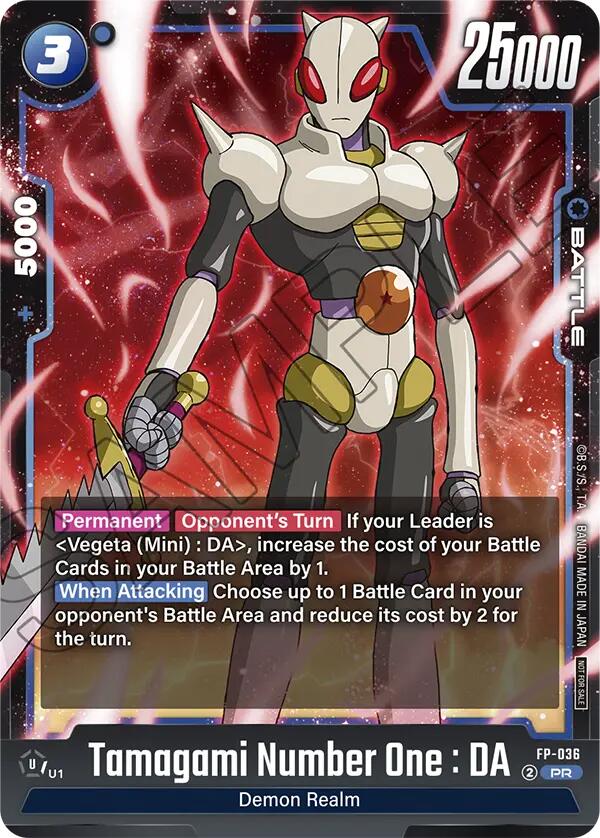 Tamagami Number One : DA (FP-036) [Tournament and Championship Promos]