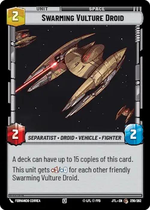 Swarming Vulture Droid (256/262) (256/257) [Jump to Lightspeed]