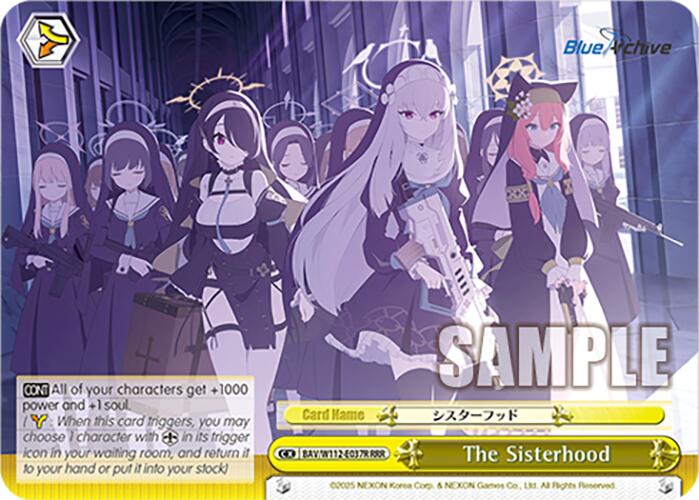 The Sisterhood (BAV/W112-E037R RRR) [Blue Archive]