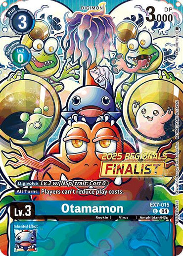 Otamamon [EX7-015] (2025 Regionals Finalist) [Digimon LIBERATOR Promos]