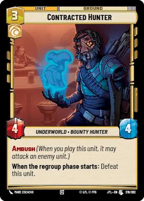 Contracted Hunter (216/262) (216/257) [Jump to Lightspeed]