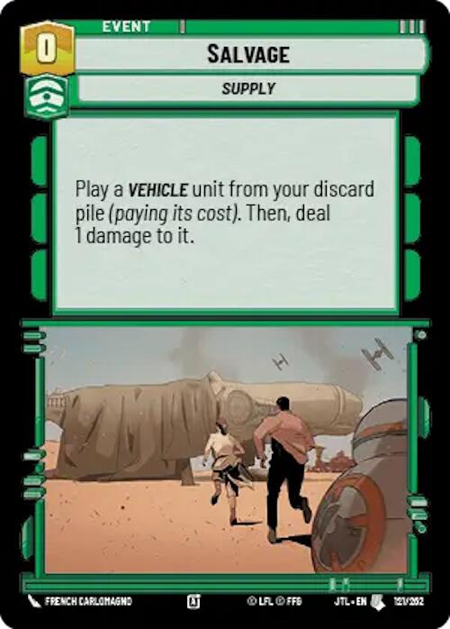 Salvage (121/262) (121/257) [Jump to Lightspeed]