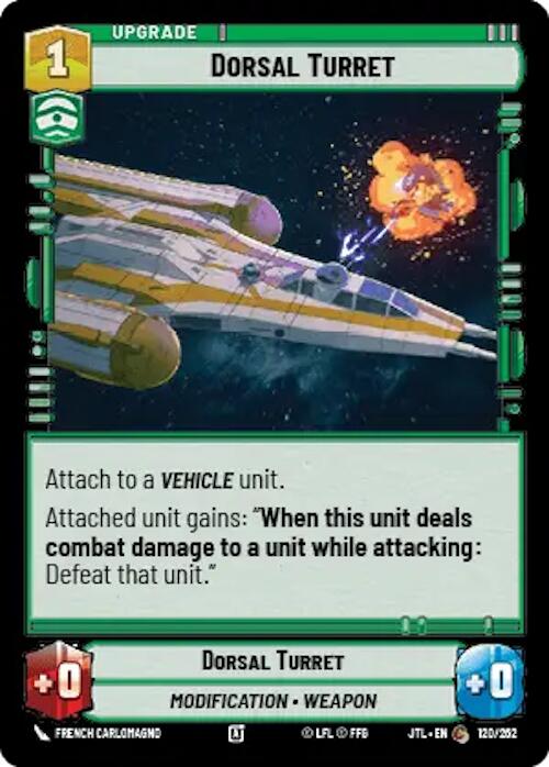 Dorsal Turret (120/262) (120/257) [Jump to Lightspeed]