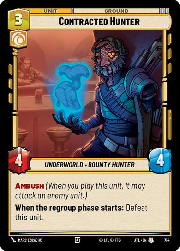 Contracted Hunter (714) (714) [Jump to Lightspeed]