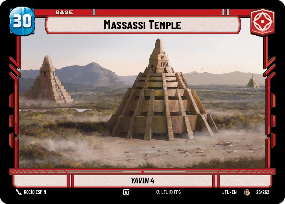 Massassi Temple // X-Wing (026/262 // T02/T04) (026/262 // T02/T04) [Jump to Lightspeed]